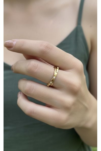 BAGUE AJUSTABLE EN ACIER...