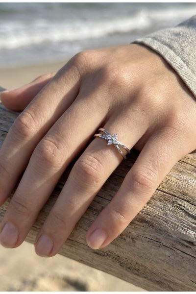 BAGUE AJUSTABLE EN ACIER...