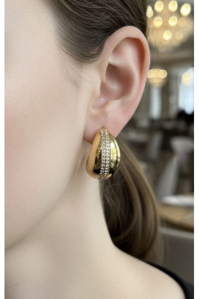 BOUCLES D'OREILLES EN ACIER...