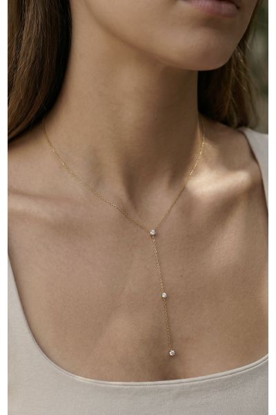 COLLIER "Y" EN ACIER...