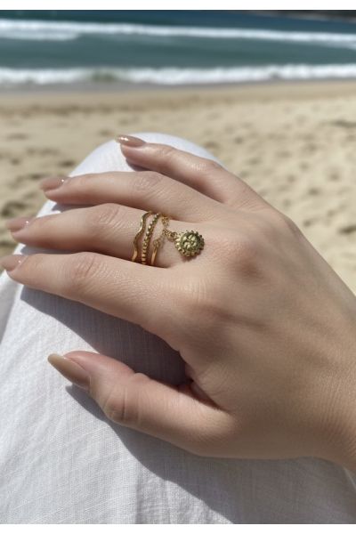 BAGUE AJUSTABLE EN ACIER...