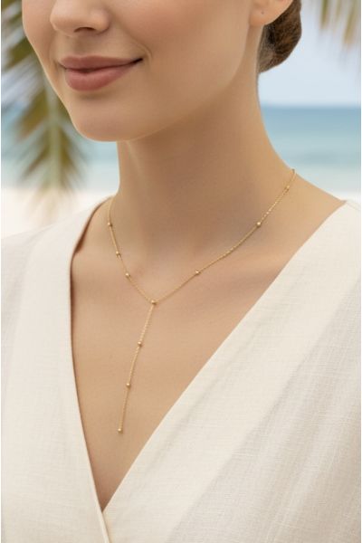 COLLIER "Y" EN ACIER...