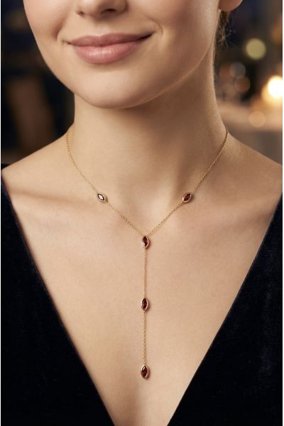 COLLIER "Y" EN ACIER...