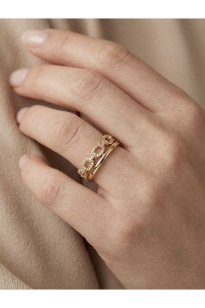 BAGUE AJUSTABLE EN ACIER...