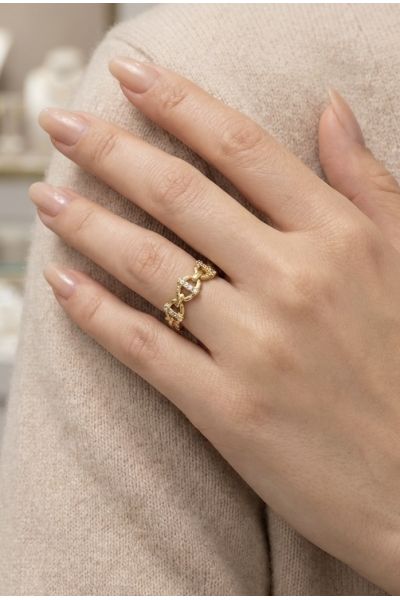 BAGUE AJUSTABLE EN ACIER...