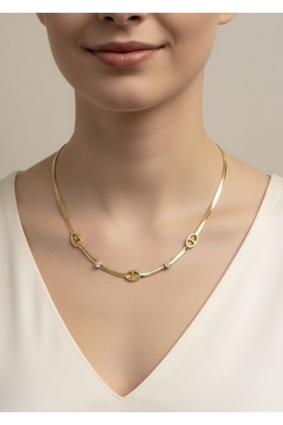 COLLIER EN ACIER INOXYDABLE