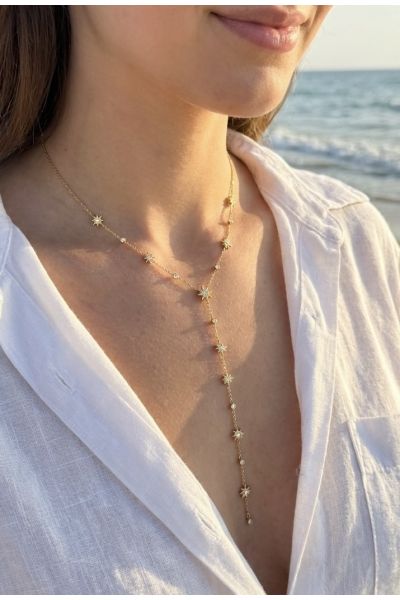 COLLIER "Y" EN ACIER...