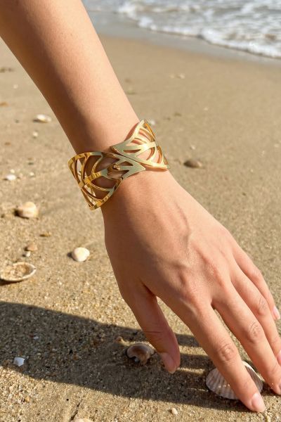BRACELET JONC EN ACIER...