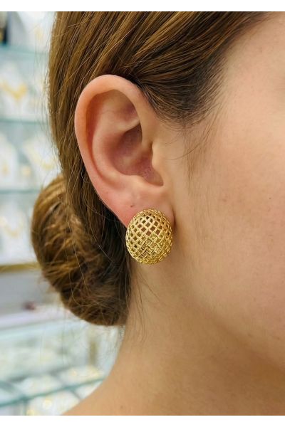 BOUCLE D'OREILLE EN ACIER