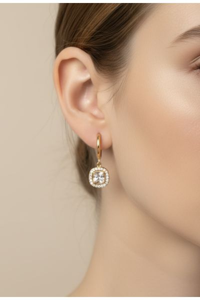 BOUCLES D'OREILLES EN ACIER...