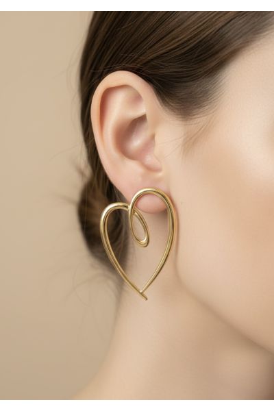 BOUCLES D'OREILLES EN ACIER...
