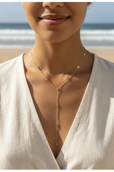 COLLIER "Y" EN ACIER...