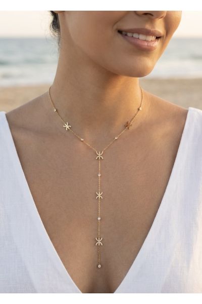 COLLIER "Y" EN ACIER...