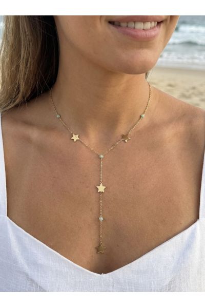 COLLIER "Y" EN ACIER...