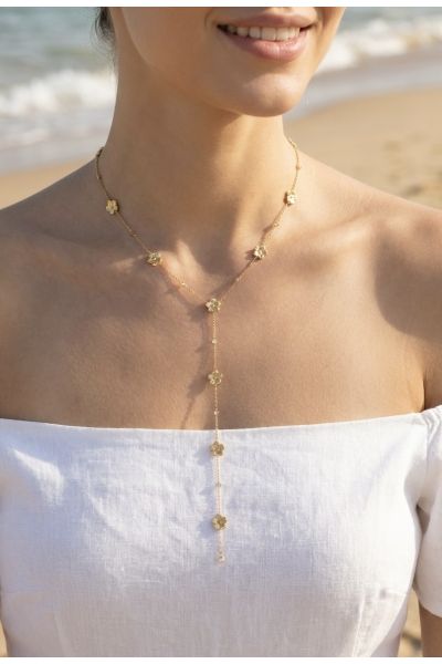 COLLIER "Y" EN ACIER...