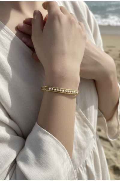 BRACELET JONC EN ACIER...