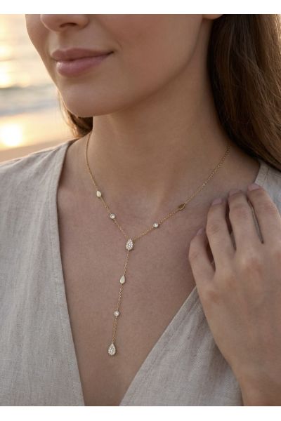 COLLIER "Y" EN ACIER...