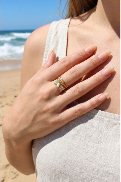 BAGUE AJUSTABLE EN ACIER...