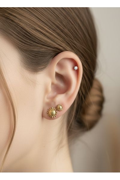 BOUCLES D'OREILLES EN ACIER...