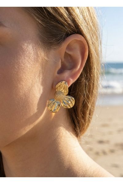 BOUCLES D'OREILLES EN ACIER...