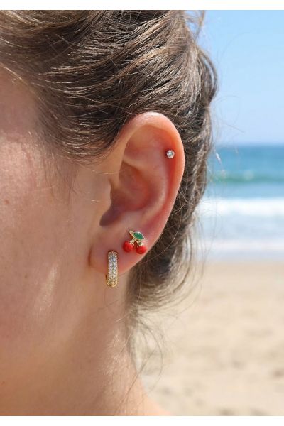 BOUCLES D'OREILLES EN ACIER...