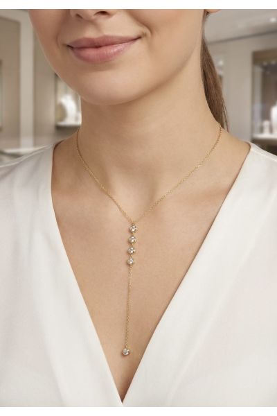 COLLIER "Y" EN ACIER...