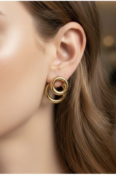 BOUCLES D'OREILLES EN ACIER...