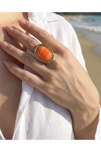 BAGUE AJUSTABLE EN ACIER...