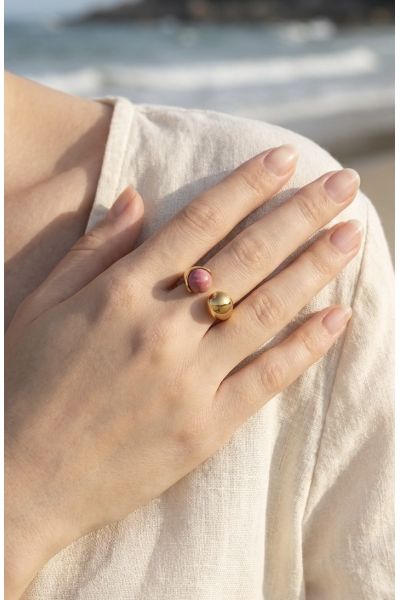 BAGUE AJUSTABLE EN ACIER...