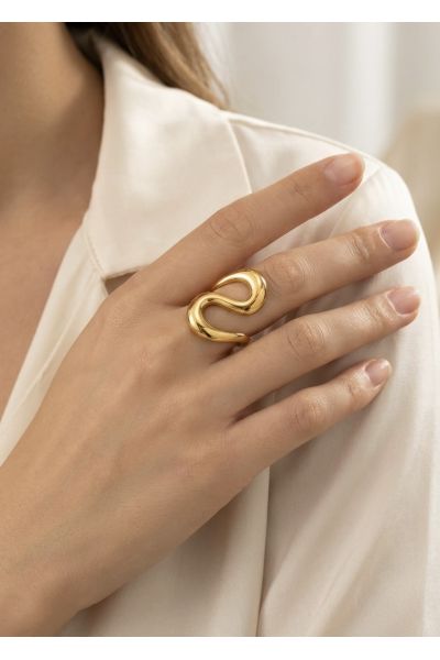 BAGUE AJUSTABLE EN ACIER...