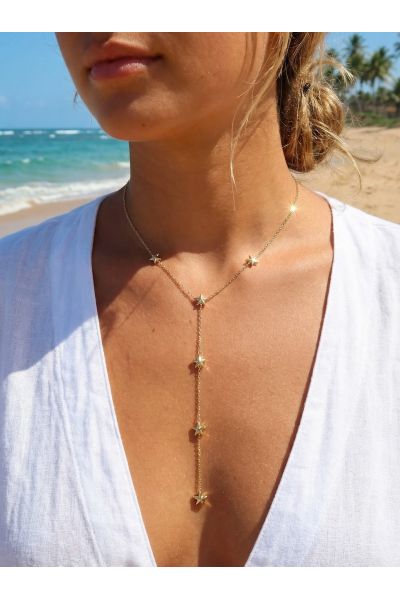 COLLIER "Y" EN ACIER...