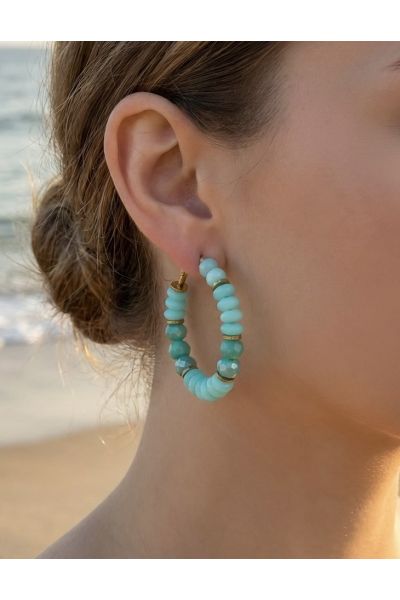 BOUCLES D'OREILLES EN ACIER...