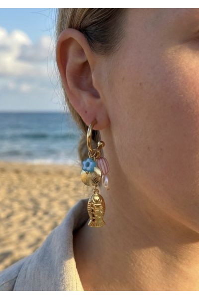 BOUCLES D'OREILLES EN ACIER...