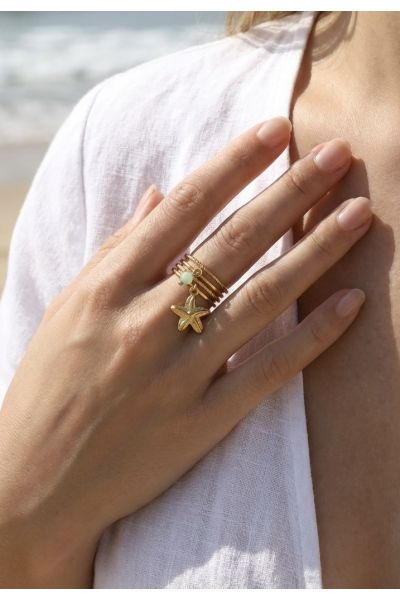 BAGUE AJUSTABLE EN ACIER...