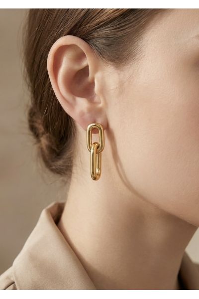 BOUCLES D'OREILLES EN ACIER...