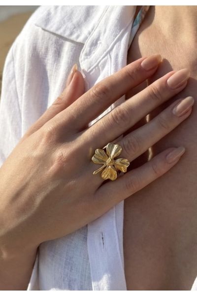 BAGUE AJUSTABLE EN ACIER...