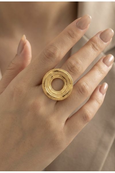 BAGUE AJUSTABLE EN ACIER...