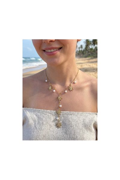 COLLIER "Y" EN ACIER...