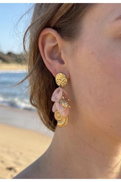 BOUCLES D'OREILLES EN ACIER...