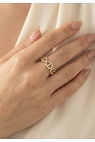 BAGUE AJUSTABLE EN ACIER...