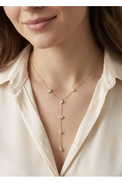 COLLIER "Y" EN ACIER...