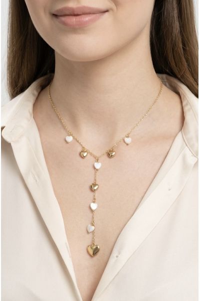 COLLIER "Y" EN ACIER...