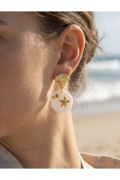 BOUCLES D'OREILLES EN ACIER...