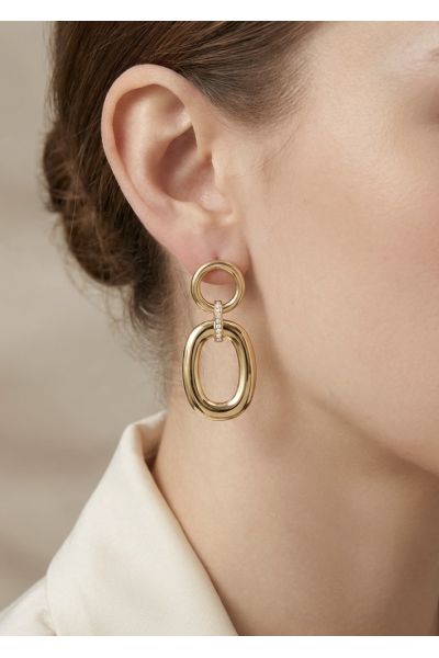 BOUCLES D'OREILLES EN ACIER...