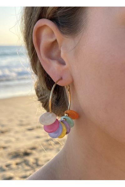 BOUCLE D'OREILLE EN ACIER...