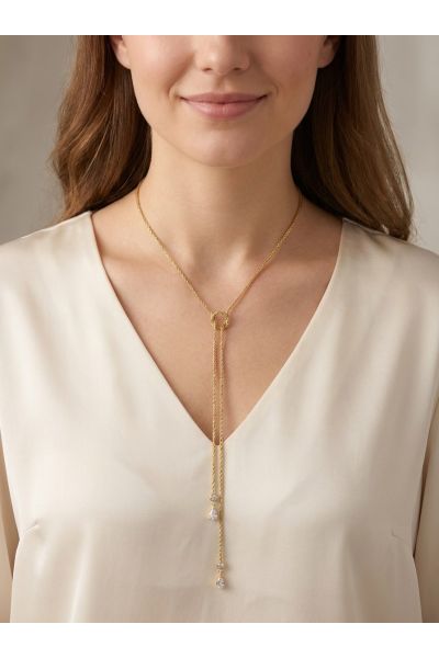 COLLIER "Y" EN ACIER...
