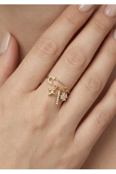 BAGUE AJUSTABLE EN ACIER...