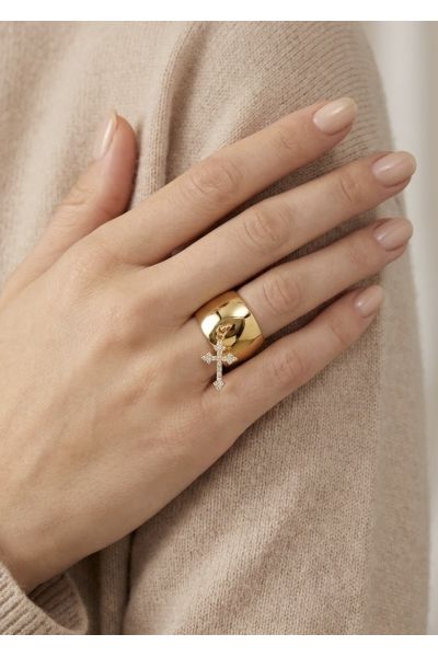 BAGUE AJUSTABLE EN ACIER...