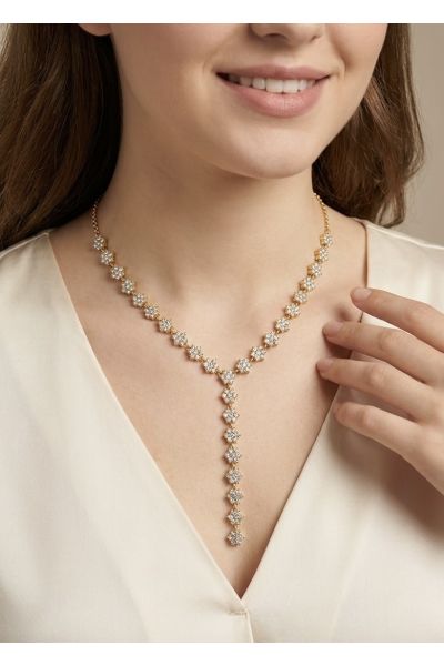 COLLIER "Y"  EN ACIER...