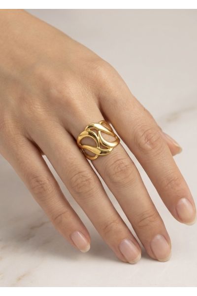 BAGUE AJUSTABLE EN ACIER...